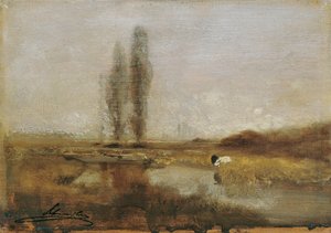 Myrmark nära Lundenburg av Emil Jakob Schindler