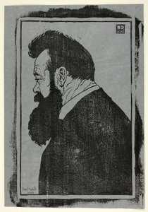 F. Hodler av Emil Orlik