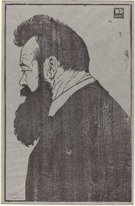 Ferdinand Hodler av Emil Orlik