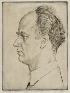 Porträtt av Wilhelm Furtwängler 1886-1954, 1928