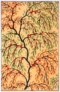 Buketter och bladverk c.1925 (färg litho) av Émile Allain Séguy