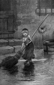 Cosette, illustration från 