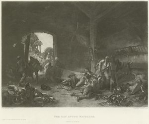 Dagen efter Waterloo (djuptryck)