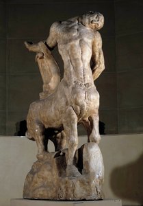 Den döende kentauren Skulptur av Antoine Bourdelle