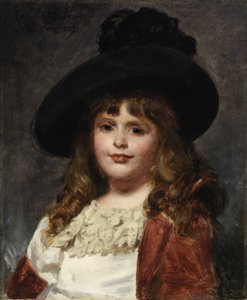Laura vid sju av Emile Auguste Carolus Duran