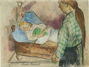 Sovdags av Emile Bernard