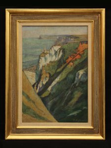 Kustscen, c.1925 av Emile Bernard