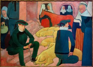 Grismarknaden av Emile Bernard
