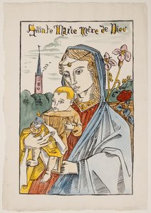 Heliga Maria, Guds moder, med en lilja av Emile Bernard