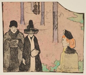 Promenaden av Emile Bernard