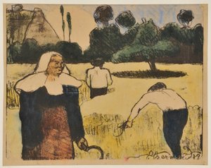 Skördemannen av Emile Bernard