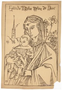 Maria, Guds moder av Emile Bernard