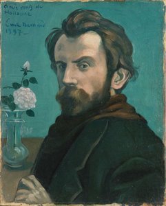 Självporträtt, 1897 av Emile Bernard