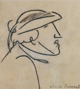 Studie av en breton man av Emile Bernard