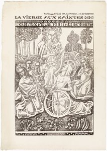 De heliga jungfrurna av Emile Bernard