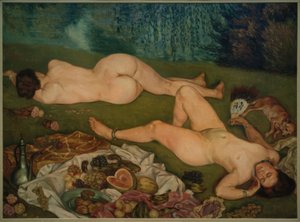Två akter av Emile Bernard