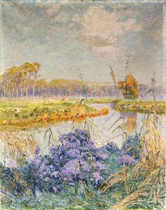 La Lys - De Leie, född 1902 av Emile Claus