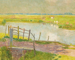 Staketet av Emile Claus