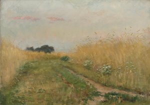 Sommarlandskap - Sädesfält av Emile Claus