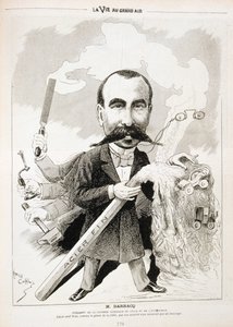 Pierre-Alexander Darracq, fransk biltillverkare, 1901 av Emile Cohl