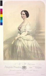 Kunglig prinsessa av Belgien I K. H. Charlotte av Emile Desmaisons