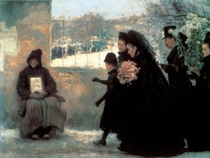 Alla helgons dag, 1888.