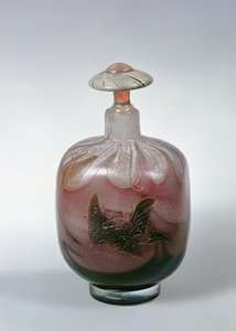 Flaska och propp, c.1900 av Emile Galle