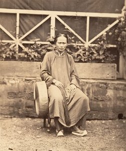 Annamitisk kvinna, Saigon, Cochinchina, 1866.