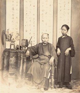 Annamesiska kvinnor, Cochinchina, 1866.