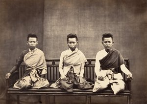 Fruar till prins Phra-Kéo-Pha, 1866.