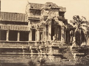 Entréportik till Grand Gallery of the Pagoda, 1866.