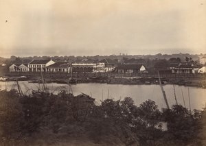 Vy över Saigon ark nr 2, 1866.