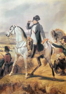 Detalj av Napoleon från slaget vid Wagram, 6 juli 1809, 1836 av Emile Jean Horace Vernet