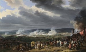 Slaget vid Jemappes. 1821 av Emile Jean Horace Vernet
