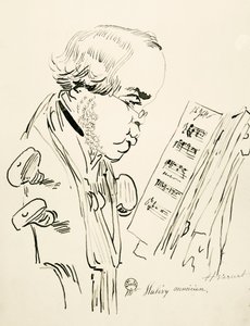 Porträtt av Jacques Fromental Elie Levy, känd som Halevy (Paris av Emile Jean Horace Vernet