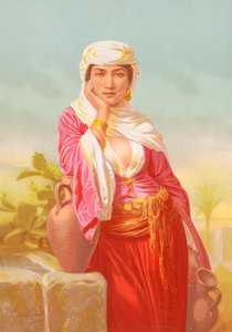 Kvinnan i Samaria av Emile Jean Horace Vernet