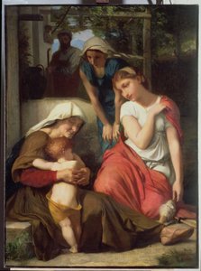 Ruth och Naomi, 1859