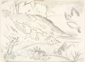Cap Canaille vid Cassis. av Emile Othon Friesz