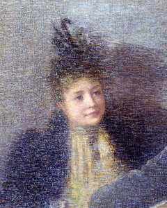 Reflektioner av en hungrig man eller sociala kontraster, av Emilio Longoni, detalj av Emilio Longoni