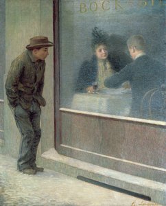 Reflektioner av en svältande man eller sociala kontraster, 1894