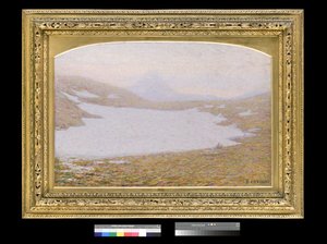 Vår i bergen, 1912 (med ram)