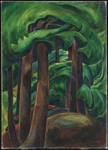 Western Forest, ca 1931 (olja på duk)