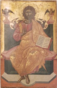 Christ enthroned, 1664 (tempera på panel)