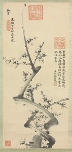 Plommonblomning, 1894 av Empress Cixi Manchu Chinese