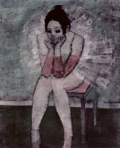 Tutu (olja på duk) av Endre Roder