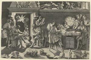 Baccio Bandinellis akademi Academie van beeldhouwer Baccio Bandinelli