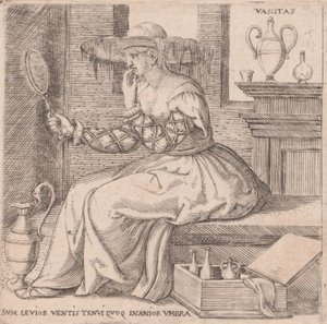 Fåfänga, 1545-50. av Enea Vico