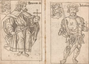 King John [höger sida] av English 16th Century