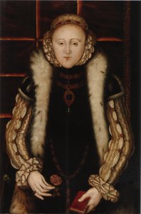 Porträtt av Elizabeth I av England, ca. 1560