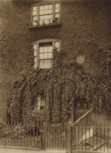 23 Hercules Road, Lambeth, hem för William Blake från 1793 till 1796 (s/v foto) av English Photographer